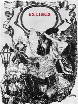 Ex Libris Maskenball, Venedig