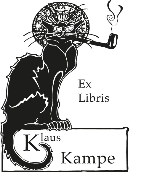 Exlibris Category Animals, Cat