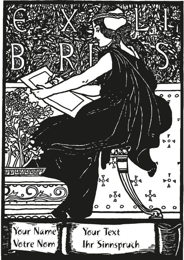 Ex Libris Art Nouveau