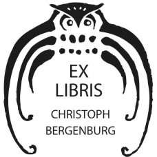 Ex Libris Eule Rahmen (el ven-099) by www.exlibris-insel.de/shop