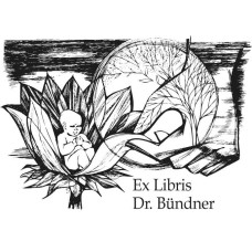 Ex Libris Gesundheit und Mensch (el med-Bluete-Hand) by www.exlibris-insel.de/shop
