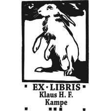 Bookplate rabbit (el hase) by www.exlibris-insel.de/shop