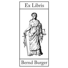 Ex Libris Justitia mit Waage und Schwert (el sy000.050) by www.exlibris-insel.de/shop