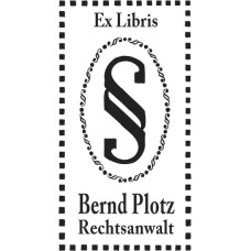 Ex Libris Justiz Paragraph (el ju-004) by www.exlibris-insel.de/shop