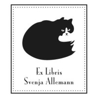 Bookplate Cat Silhouette