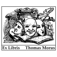 Ex Libris Masken und Theater
