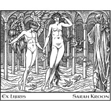 Ex Libris Fantasy Mensch und Engel