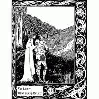 Bookplate Artus, Parzival