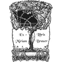 Bookplate Rose Tree