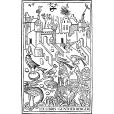 Ex Libris Studierende und Vögel