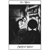 Ex Libris Studierender und Globus