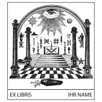 Bookplate Symbolism Freemasons