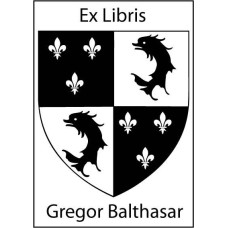 Ex Libris Wappen Delphin