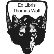 Ex Libris Wolf (el wolf-01) by www.exlibris-insel.de/shop