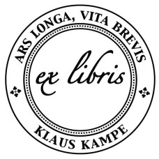 Bookplate Aphorism (el lat-01-ars) by www.exlibris-insel.de/shop