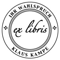 Prägezange Wahlspruch