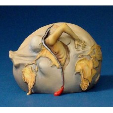 Skulptur Weltenei