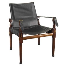 Eleganter Lederstuhl