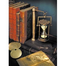 Book end hourglass (A-HG008) by www.exlibris-insel.de/shop