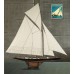 Sailing Yacht America s Cup Columbia 1901, Medium (M-AS076F-me) by www.exlibris-insel.de/shop