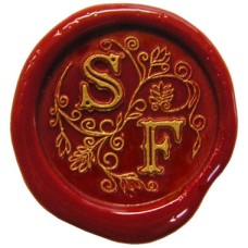Seal Monogram Arabesque (si mono-ara) by www.exlibris-insel.de/shop