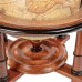 Table globe according to Gerhard Mercator