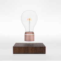 Floating lightbulb lamp
