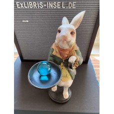 Figure rabbit after Alice in Wonderland by Peter White (fi-kan-kerz) by www.exlibris-insel.de/shop