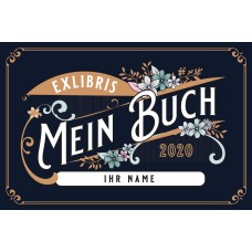 Bookplate Vintage 200 pcs Label Print