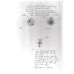 Snowflake sundial jewelry pendant (so-schnee) by www.exlibris-insel.de/shop