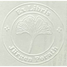 Embossing pliers Gingko Leaf (pr gingko) by www.exlibris-insel.de/shop