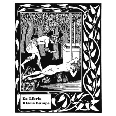 Bookplate Aubrey Beardsley, Arthur, Tristan and Isolde