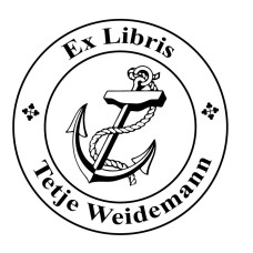Embossing Press Anchor (pr ank-22) by www.exlibris-insel.de/shop