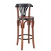  Authentic Classic bar stool with backrest