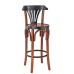 Barstool with backrest (M-MF044A) by www.exlibris-insel.de/shop