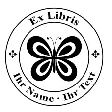 Embossed pliers Butterfly (pr schmetterling-1) by www.exlibris-insel.de/shop