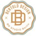 Embossing Press Logo Custom Monogram modern (pr monogramm-bd) by www.exlibris-insel.de/shop