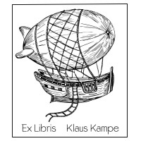 Ex Libris Luftschiff, Zeppelin