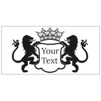 Embossing Pliers Lions with Banner and Crown