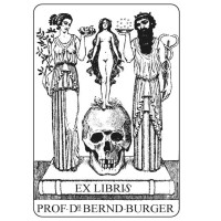 Bookplate Doctor and Medicine, Aesculapius