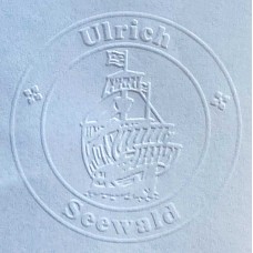 Embossing press sailing ship (pr ship-1) by www.exlibris-insel.de/shop