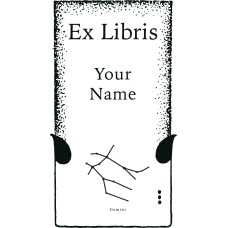 Bookplate Ex Libris Astrology Zodiac Signs (el jug-astro-stern) by www.exlibris-insel.de/shop