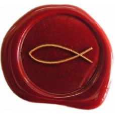 Seal Symbol Fish (si mono-christ-fisch) by www.exlibris-insel.de/shop