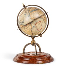 Globe with Compass after Robert de Vaugondy (M-GL019) by www.exlibris-insel.de/shop