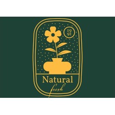 Bookplate Ex Libris Logo Crest Flower