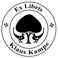 Prägezange und Stempel zwei Vögel