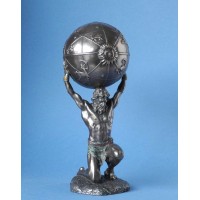 Skulptur Atlas mit himmlischer Späre