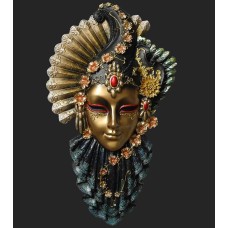 Venezianische Maske Gioiello Farbenfroh