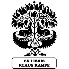 Ex Libris Wappen Hirsch Ornament von www.exlibris-insel.de/shop