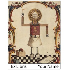Ex Libris Symbolik Freimaurer Sonne